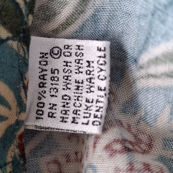 Pierre Cardin Vintage Floral Men's Shirt Sz L - Picture 9 of 10